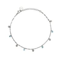 Cavigliera Kidult Donna in Acciaio Cristallo artificiale 831273